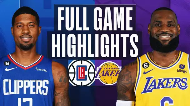 CLIPPERS at LAKERS | FULL GAME HIGHLIGHTS | January 24, 2023