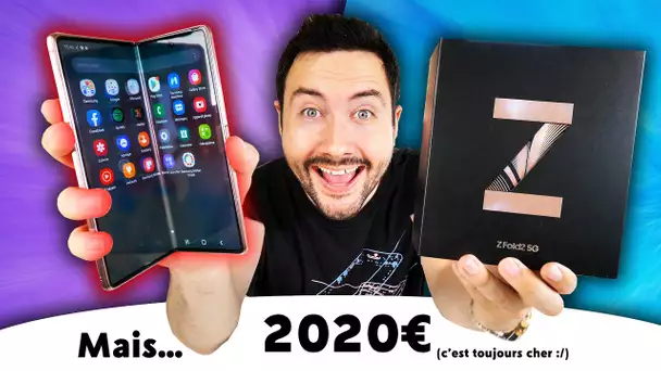 J'ai le Nouveau Smartphone Pliable mais 2020€ ! (Galaxy Z Fold 2)