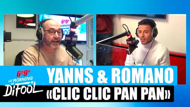 Yanns & Romano "Clic clic pan pan" en live ! #MorningDeDifool