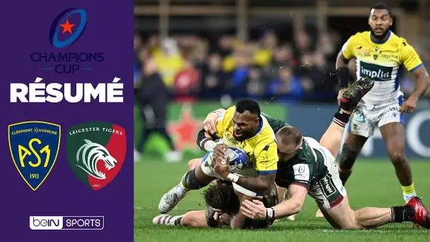 🏆🏉 Résumé - Champions Cup : La marche était trop haute pour Clermont contre Leicester