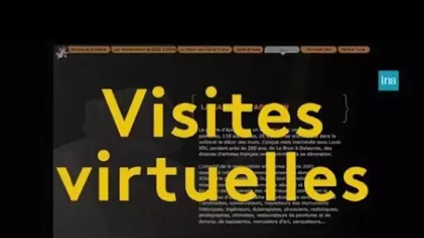 Les visites virtuelles de musées, un concept né en 1995 | Franceinfo INA