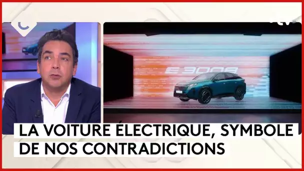 Voiture électrique : le paradoxe français - L’Édito - C à vous - 06/02/2024