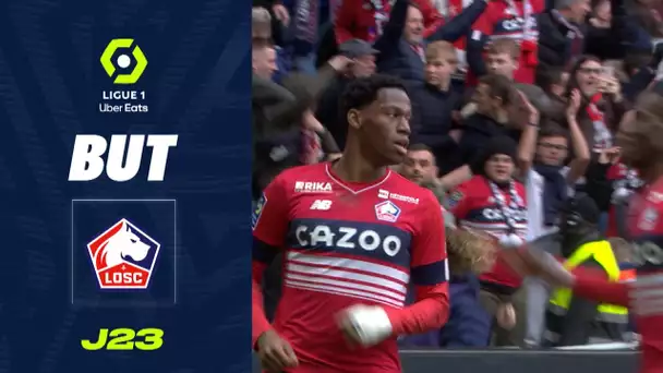 But Jonathan Christian DAVID (28' - LOSC) LOSC LILLE - RC STRASBOURG ALSACE (2-0) 22/23