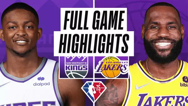 KINGS at LAKERS | FULL GAME HIGHLIGHTS | January 4, 2022