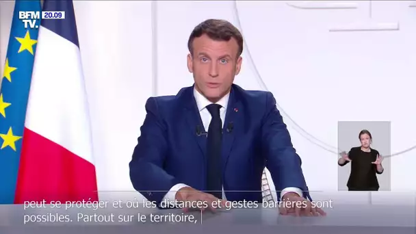 Emmanuel Macron: "Nous pourrons circuler librement les soirs des 24 et 31 décembre"