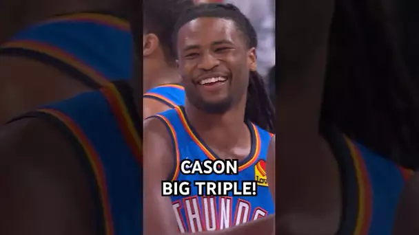 Cason beats the 1Q buzzer!