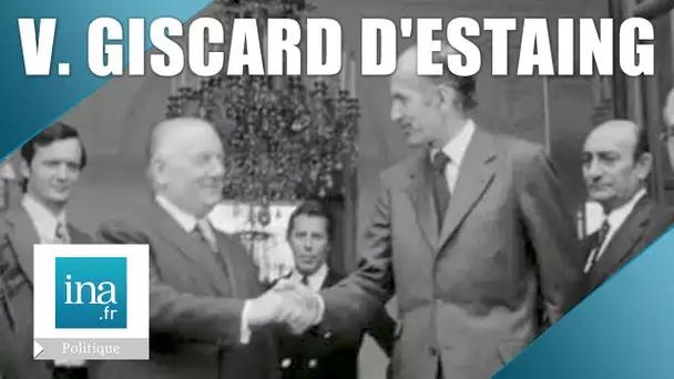 Valéry Giscard d'Estaing entre à l'Elysée - Archive INA