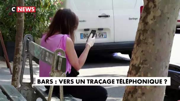 Bars : vers un traçage téléphonique pour lutter contre la Covid-19 ?