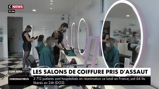 Déconfinement : les salons de coiffure pris d'assaut