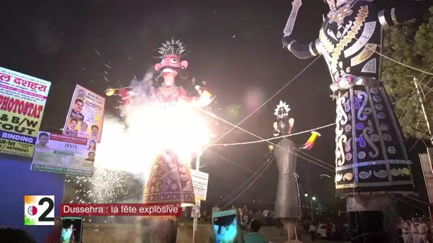 Dussehra : la fête explosive I NO COMMENT I Episode 73