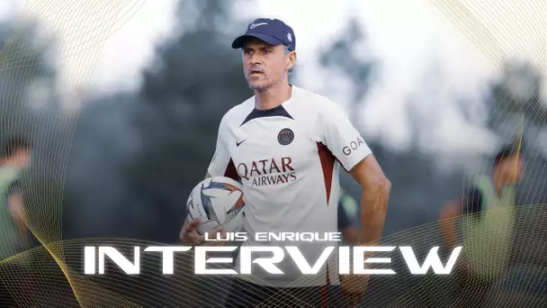🗣️🎙️ 𝐈𝐍𝐓𝐄𝐑𝐕𝐈𝐄𝐖 - Luis Enrique ! 🔴🔵 #WelcomeToParisLuisEnrique