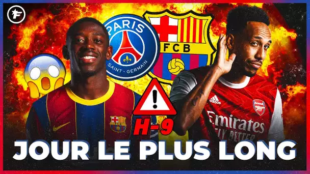 Ousmane Dembélé D'ACCORD avec le PSG, Aubameyang est à Barcelone | JT Foot Mercato édition de 15h