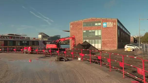 Sur les quais de Rouen, une agora et un écrin de verdure à la place du Panorama XXL