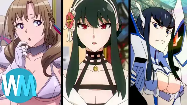 TOP 10 des FILLES d'ANIME les plus SEXY de chaque année (2013-2022)