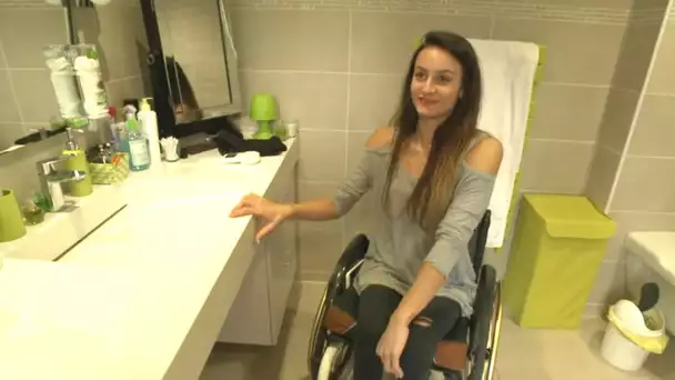 Léa, 20 ans et paraplégique