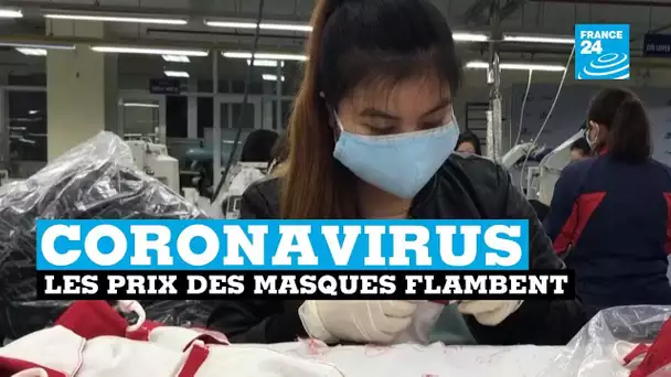 Coronavirus : crainte d'une pénurie mondiale de masques de protection