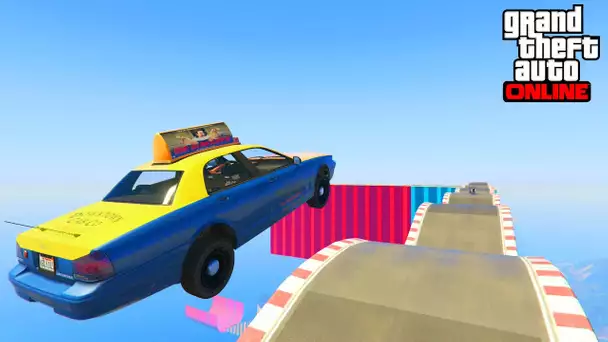 PARKOUR FUN TAXI - GTA 5 ONLINE