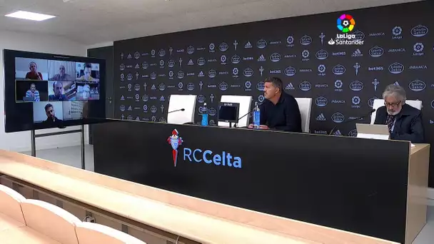 Rueda de prensa RC Celta vs Villarreal CF