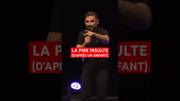 La pire insulte… d’après un enfant 😶 #humour #pourtoi #standup