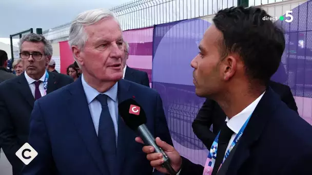 Jeux paralympiques : Michel Barnier à la cérémonie de clôture  - La Story - C à Vous - 09/09/2024