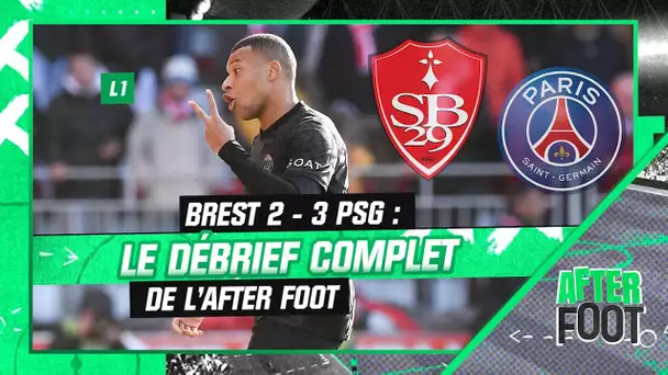 Brest 2-3 PSG : Le débrief complet de l’After foot après le court succès parisien