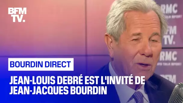 Jean-Louis Debré face à Jean-Jacques Bourdin en direct