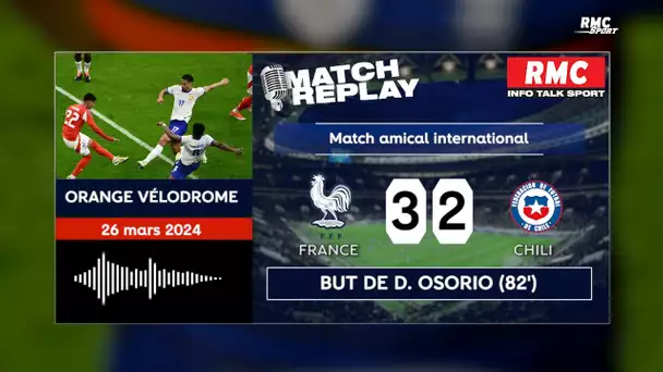 France 3-2 Chili : Le goal replay RMC d'une victoire sans convaincre à Marseille