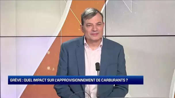 Olivier Gantois (Ufip) : La grève a-t-elle un impact sur l'approvisionnement de carburants ?