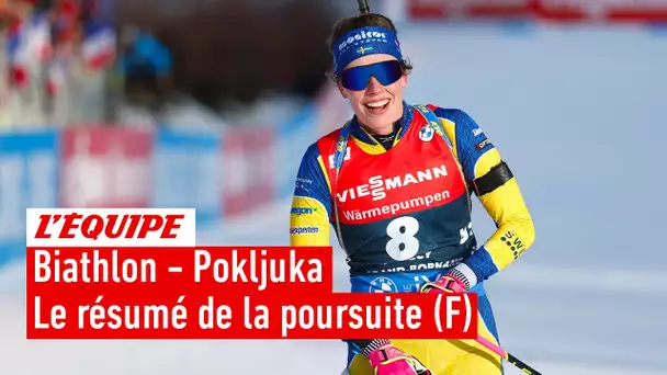 Biathlon 2023 - Podium pour Julia Simon, Oeberg s'offre en solitaire la poursuite de Pokljuka