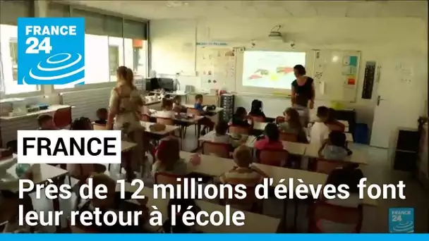 Rentrée des classes en France : près de 12 millions d'élèves font leur retour à l'école