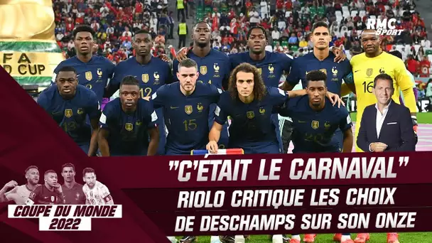 Tunisie 1-0 France : "C'était le carnaval", Riolo critique les choix de Deschamps