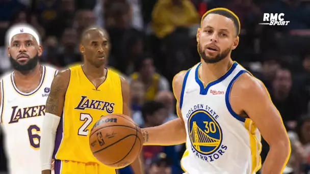 NBA : "Si Curry regagne un championnat, tu peux le mettre au niveau de Kobe et LeBron" juge Brun