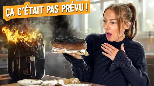 MON 1ER CRASH TEST AU AIR FRYER