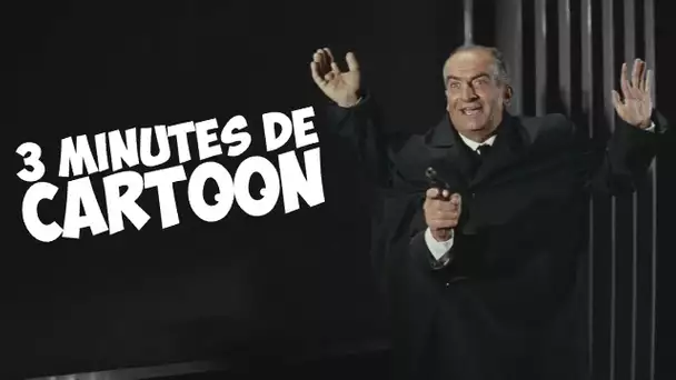 3 minutes de cartoon avec Louis de Funès !