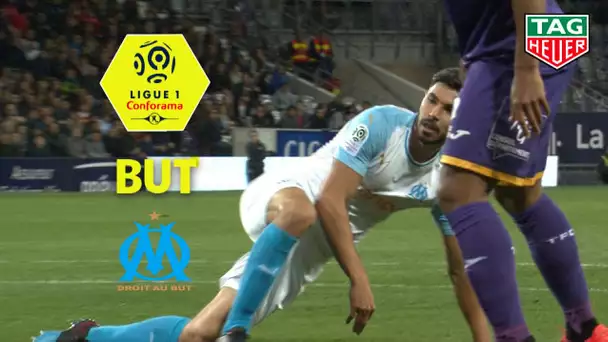 But Morgan SANSON (29') / Toulouse FC - Olympique de Marseille (2-5)  (TFC-OM)/ 2018-19