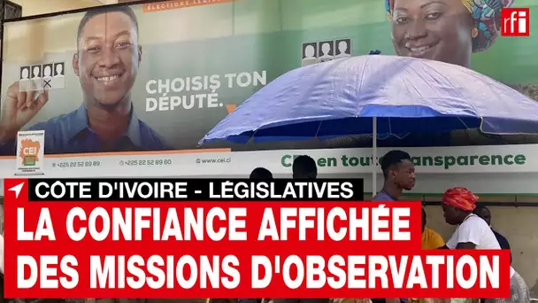 Législatives en Côte d'Ivoire : la confiance affichée des missions d'observation