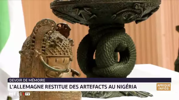 L´Allemagne restitue des artefacts au Nigéria