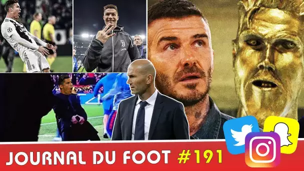 CR7 détruit l&#039;Atlético, le salaire XXL de ZIDANE, BECKHAM piégé avec une fausse statue