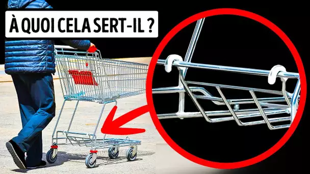 Sais-Tu À Quoi Sert La Grille Des Chariots De Supermarché ? + Autres Objets Dont l’Usage est Inconnu