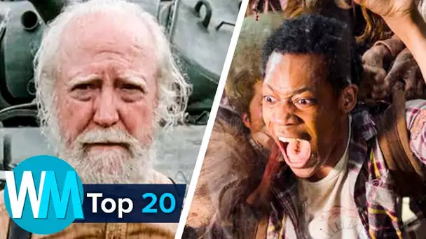 TOP 20 des MORT les plus CHOQUANTES de "Walking Dead" !