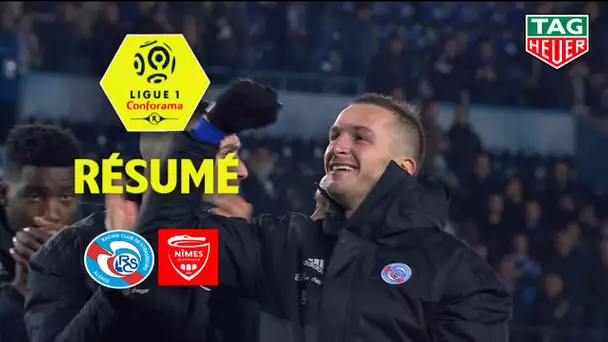 RC Strasbourg Alsace - Nîmes Olympique ( 4-1 ) - Résumé - (RCSA - NIMES) / 2019-20