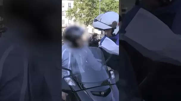 Ce n'est pas ce à quoi la police s'attendait ! #shorts #police #contrôle