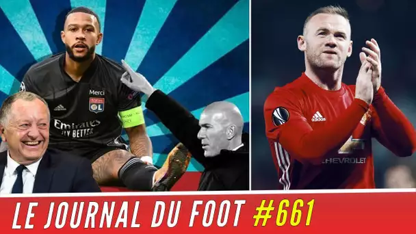 AULAS prêt à jouer un sale coup au BARÇA ? Wayne ROONEY prend sa retraite...