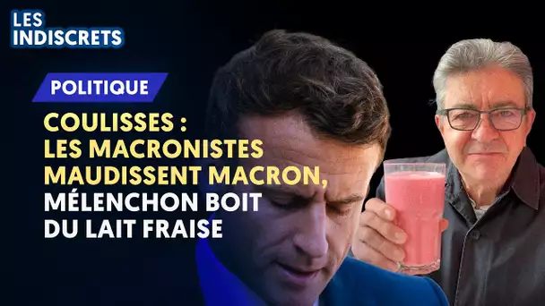 DISSOLUTION : LES MACRONISTES MAUDISSENT MACRON, SCHIAPPA S'INCRUSTE, MÉLENCHON BOIT DU LAIT FRAISE