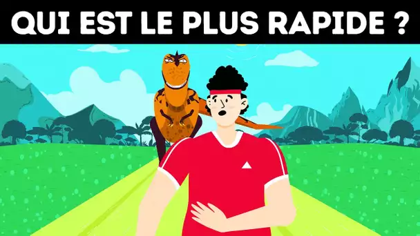 Quels dinosaures pourrais-tu distancer dans une course ?