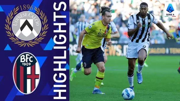 Udinese 1-1 Bologna | The spoils are shared in Udine | Serie A 2021/22