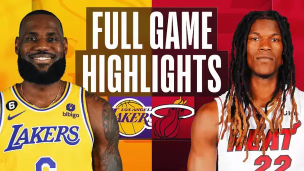 LAKERS at HEAT | FULL GAME HIGHLIGHTS | December 28, 2022