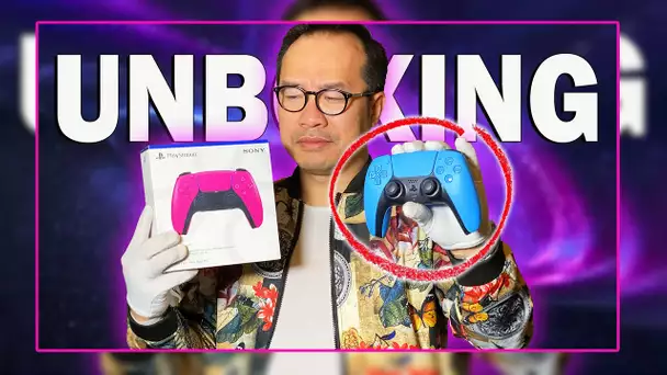 PS5 : J'ai reçu les Nouvelles Manettes NOVA PINK & STARLIGHT BLUE (Unboxing 4K)