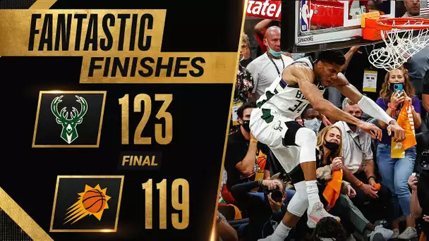 FINAL Minute of DRAMATIC Ending To Game 5 Suns vs. Bucks 🤯