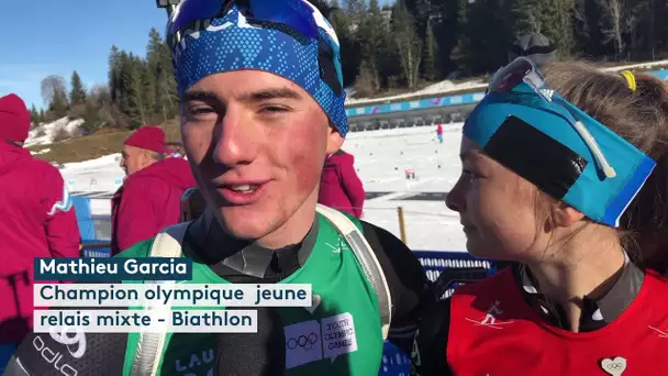 JOJ 2020 : la France Championne olympique en relais biathlon